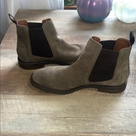 Jaxen Easy Stone Suede Boots - Picture 5 of 5